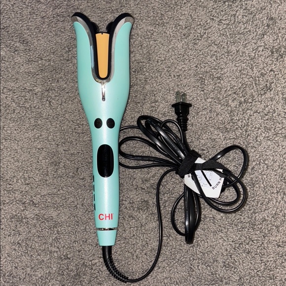 CHI Spin n Curl Automatic Hair Curler - Mint and Black - Picture 1 of 5